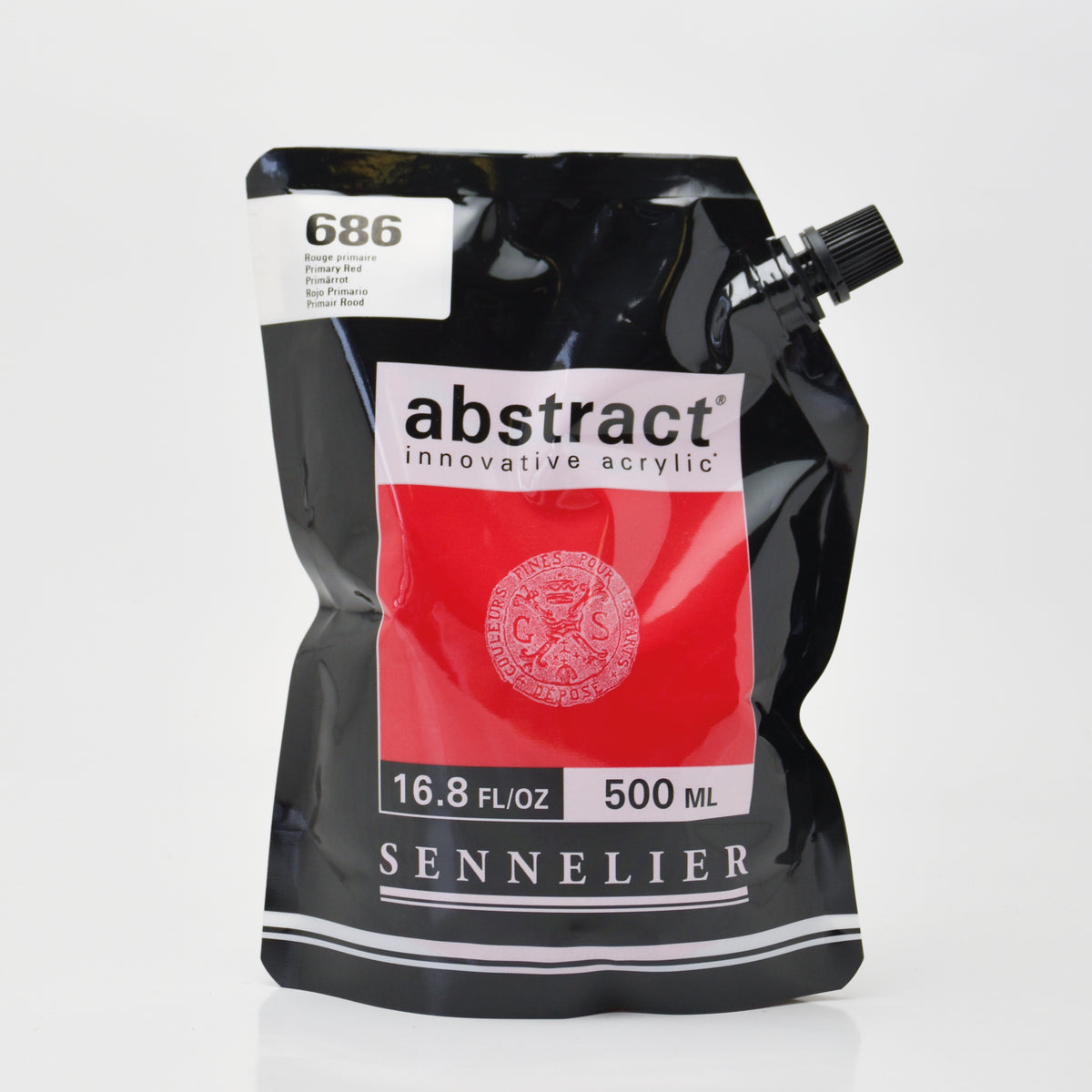 Sennelier Abstract Acrylic 500ml – Primary Red 686