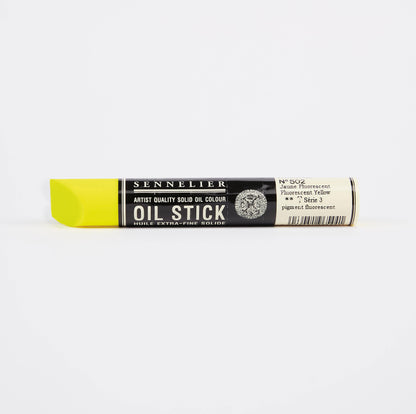 Sennelier Oil Stick 38ml – Neon Yellow 502