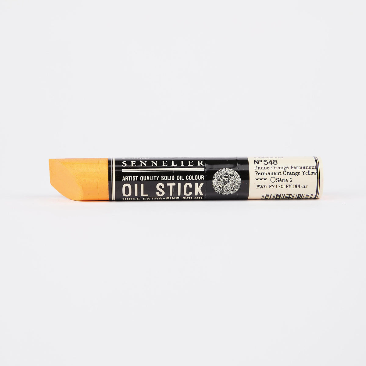 Sennelier Oil Stick 38ml – Permanent Orange Yellow 548
