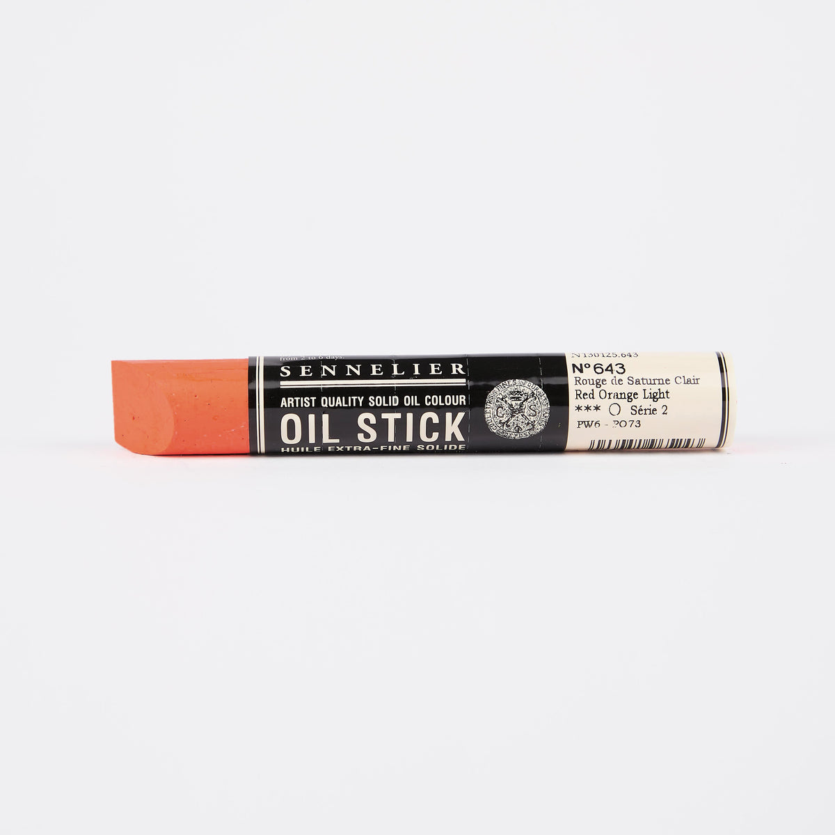 Sennelier Oil Stick 38ml – Red Orange Light 643
