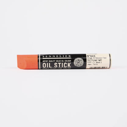 Sennelier Oil Stick 38ml – Red Orange Light 643