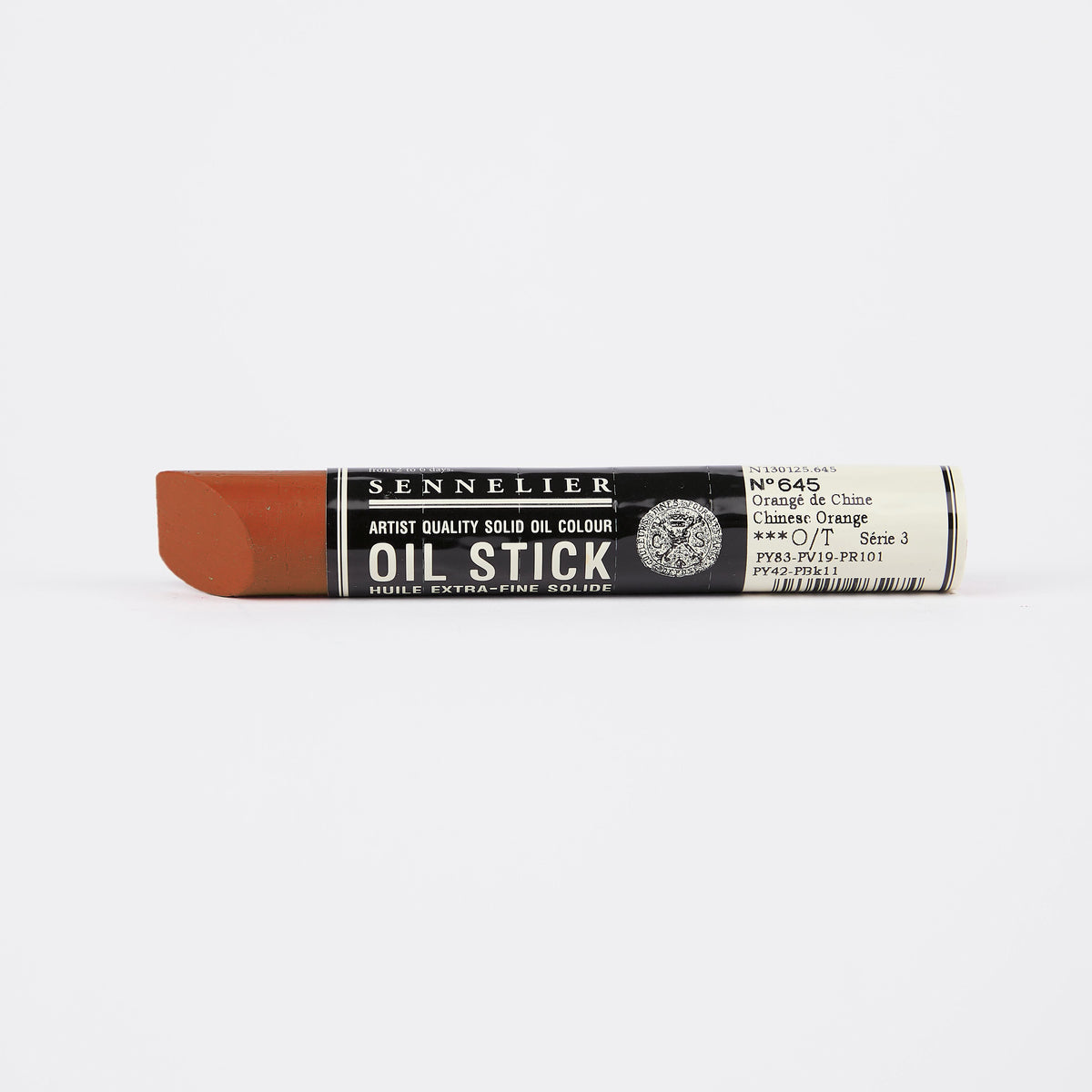 Sennelier Oil Stick 38ml – Chinese Orange 645