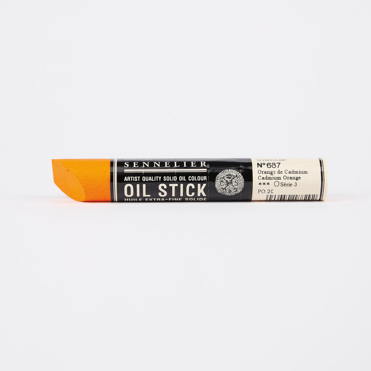 Sennelier Oil Stick 38ml – Cadmium Orange 687
