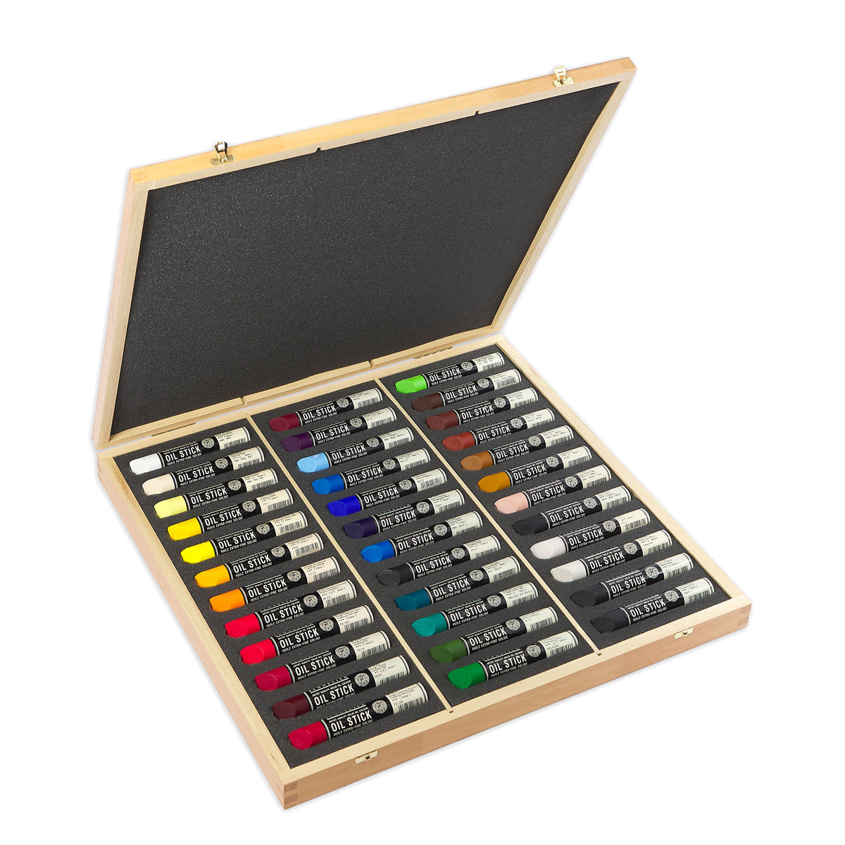 Sennelier Oil Stick Wooden Box Set – 36 x 38ml