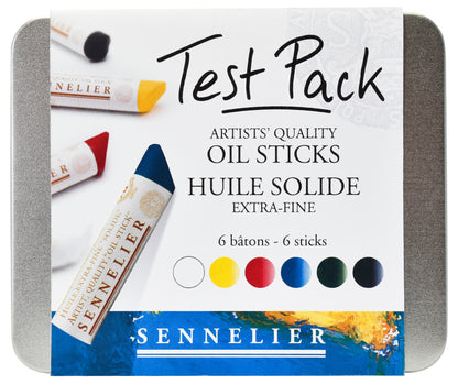 Sennelier Mini Oil Stick Test Pack – 6 Sticks