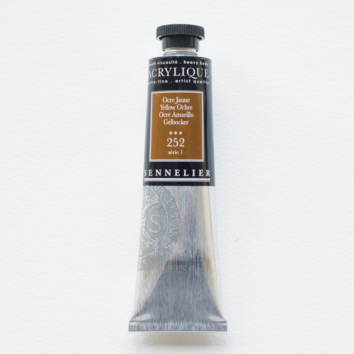 Sennelier Artist Acrylic 60ml – Yellow Ochre 252