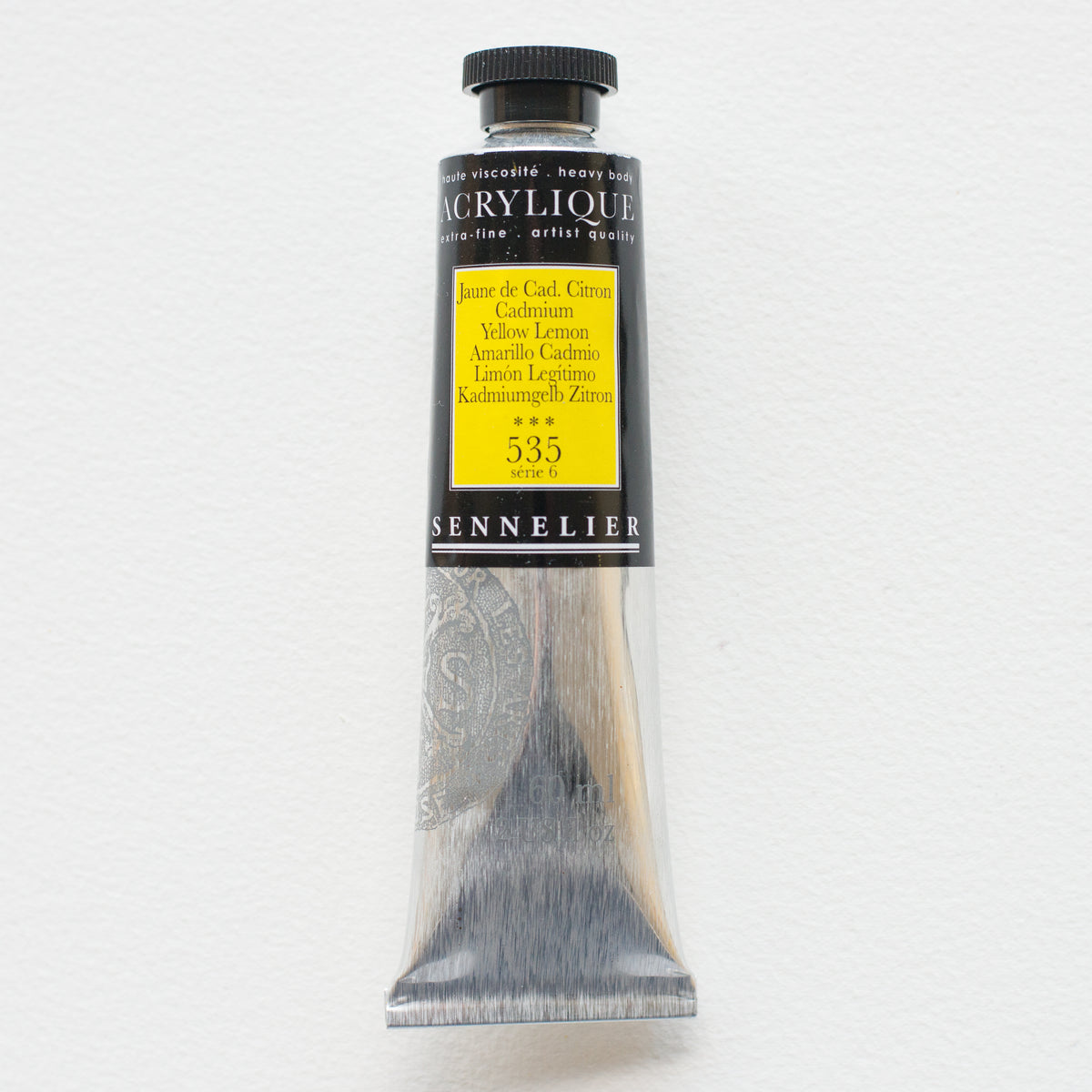 Sennelier Artist Acrylic 60ml – Cadmium Yellow Lemon 535