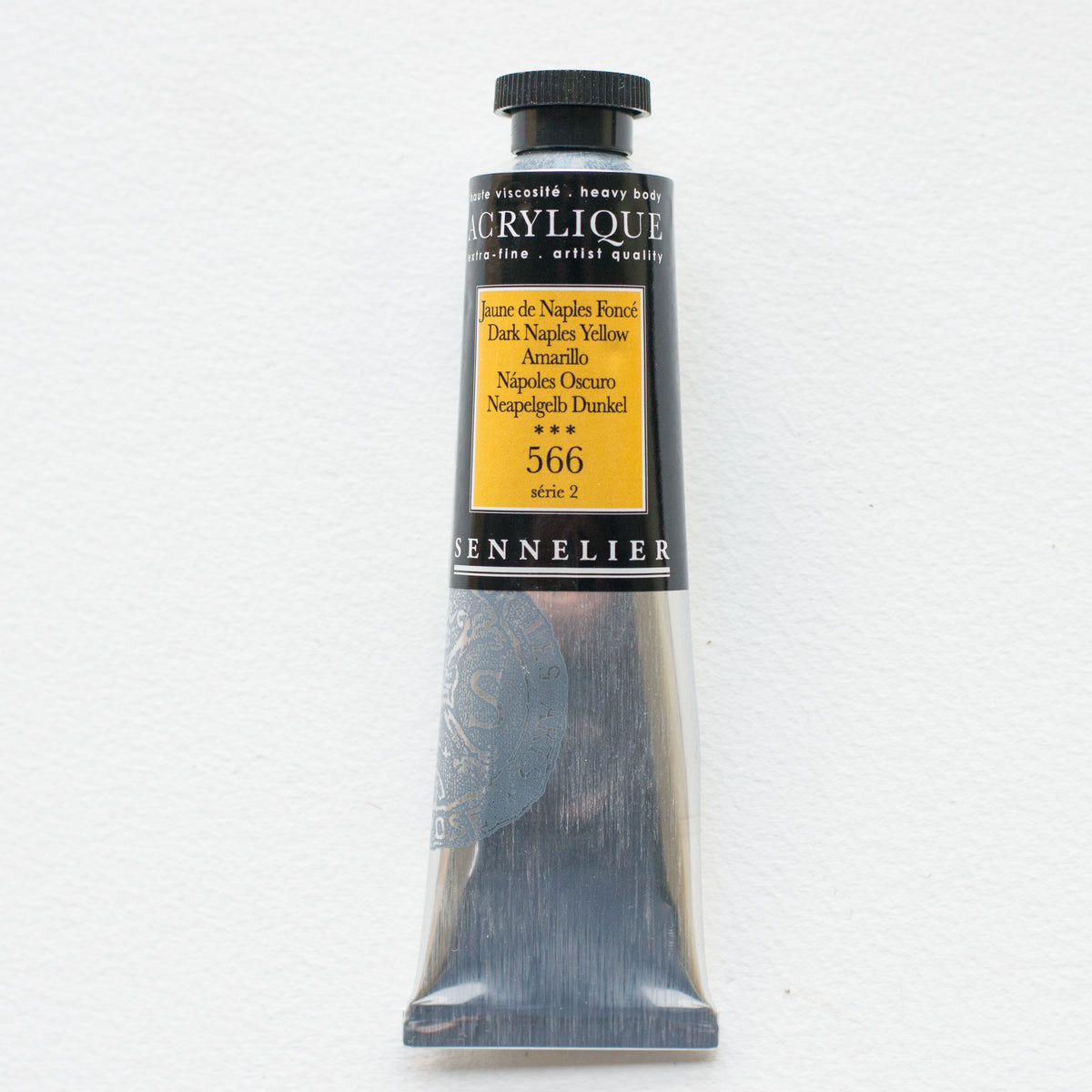 Sennelier Artist Acrylic 60ml – Dark Naples Yellow 566