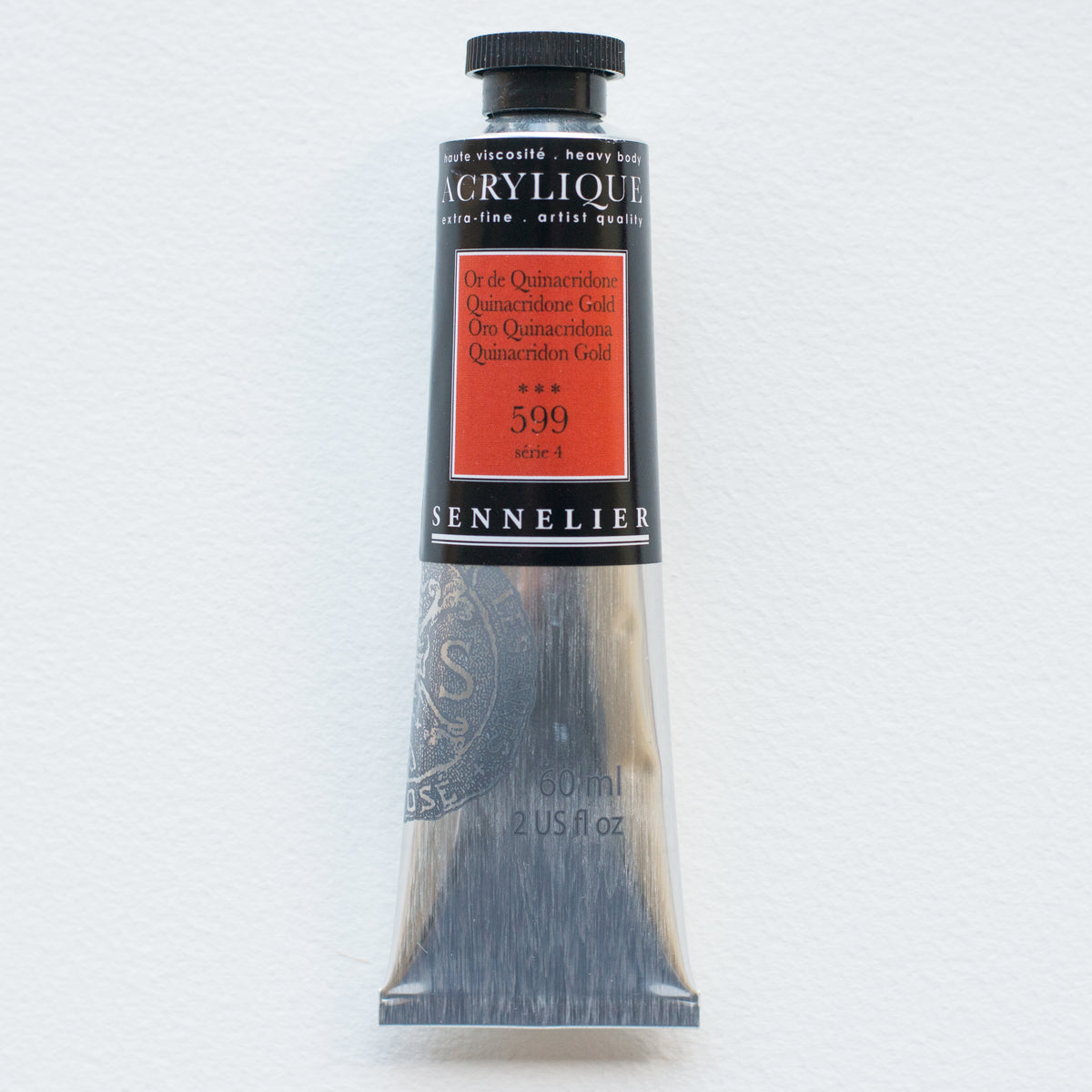Sennelier Artist Acrylic 60ml – Quinacridone Gold 599