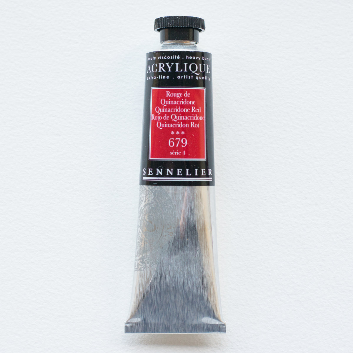 Sennelier Artist Acrylic 60ml – Quinacridone Red 679