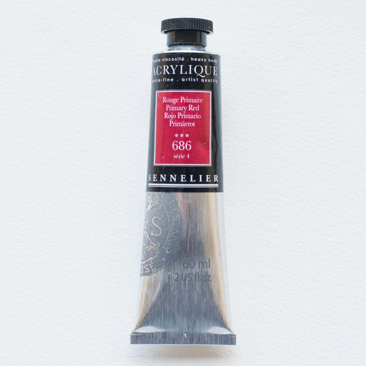 Sennelier Artist Acrylic 60ml – Primary Red 686