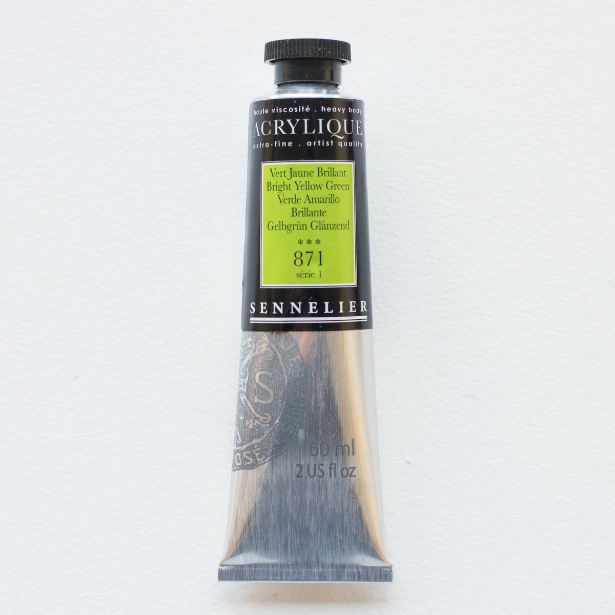 Sennelier Artist Acrylic 60ml – Bright Yellow Green 871