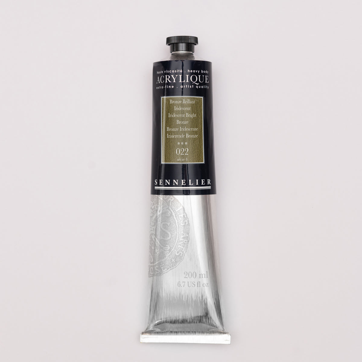 Sennelier Artist Acrylic 200ml – Iridescent Bright Bronze 022