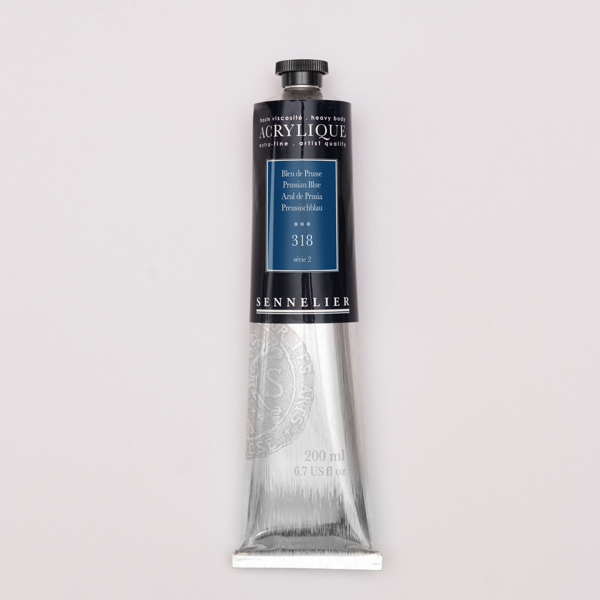 Sennelier Artist Acrylic 200ml – Prussian Blue 318