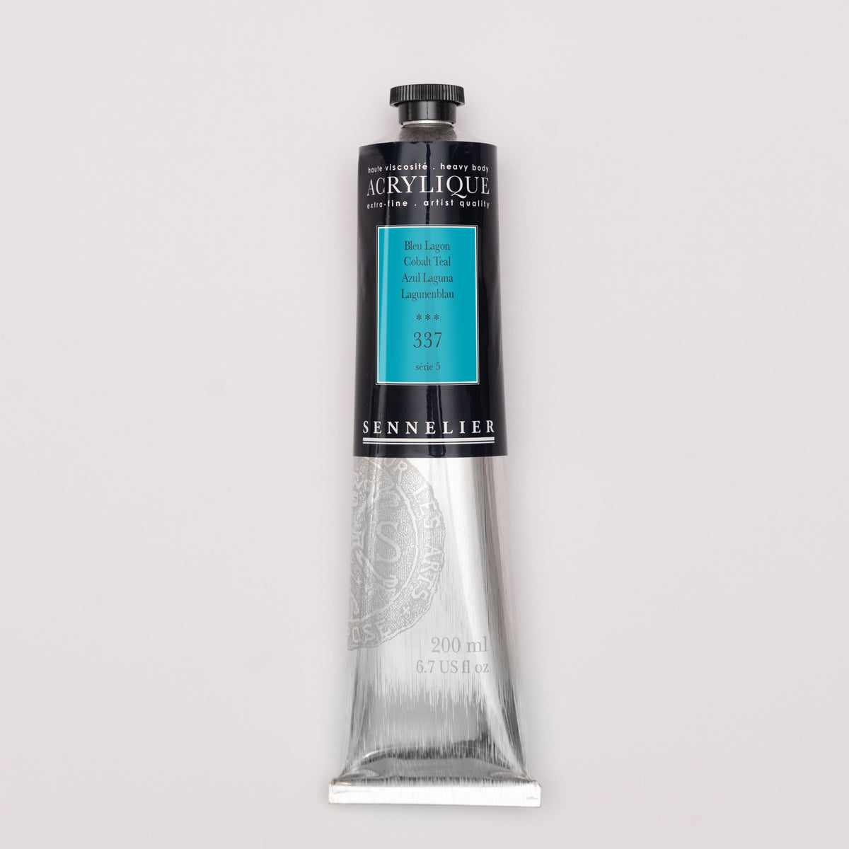 Sennelier Artist Acrylic 200ml – Cobalt Teal 337