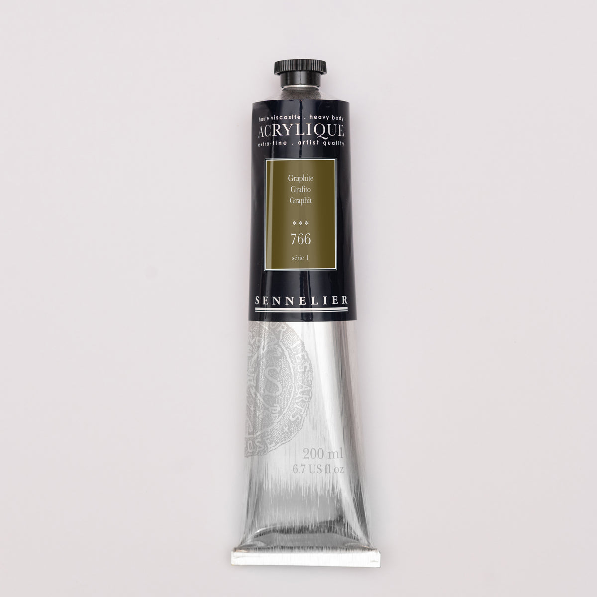 Sennelier Artist Acrylic 200ml – Graphite 766