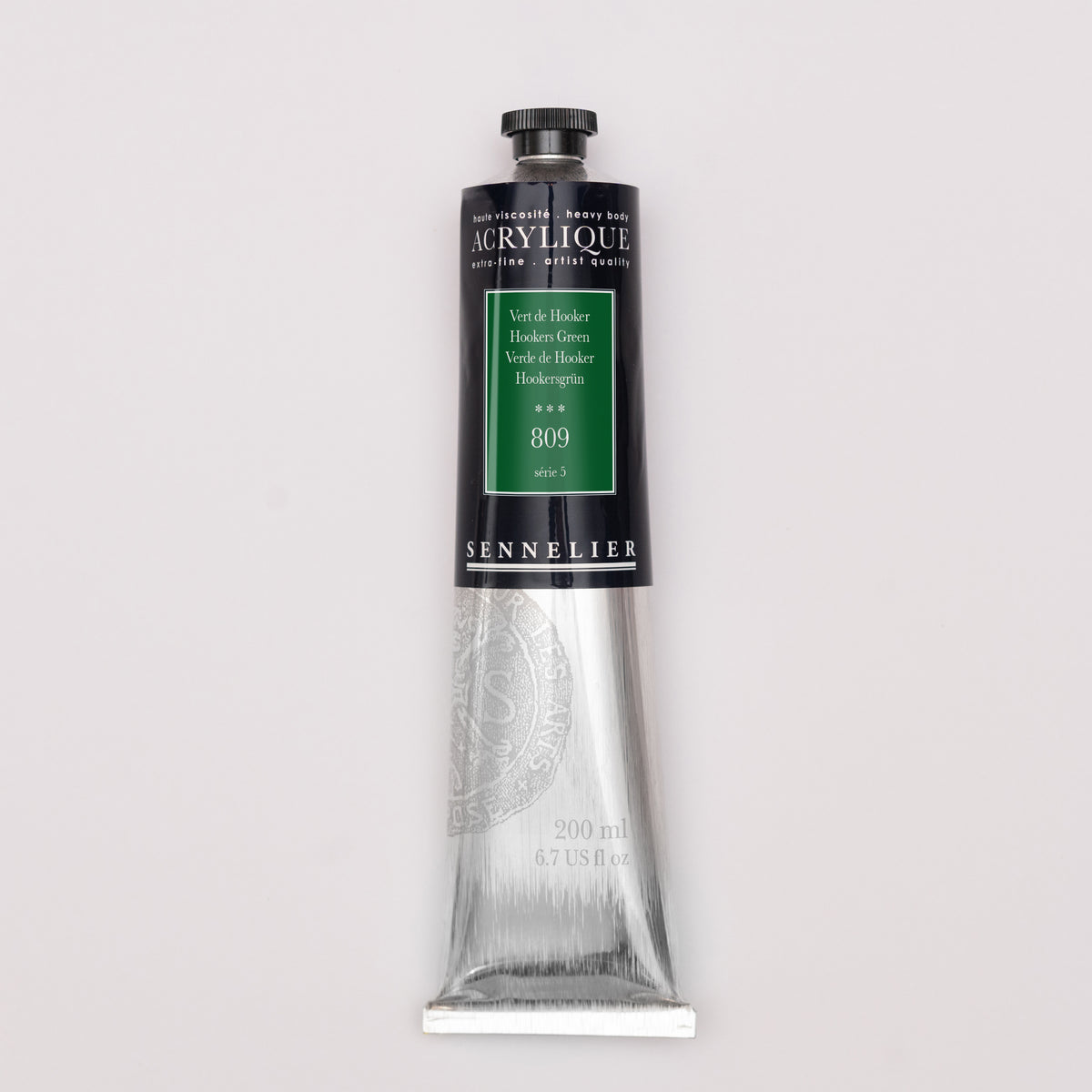 Sennelier Artist Acrylic 200ml – Hooker's Green 809