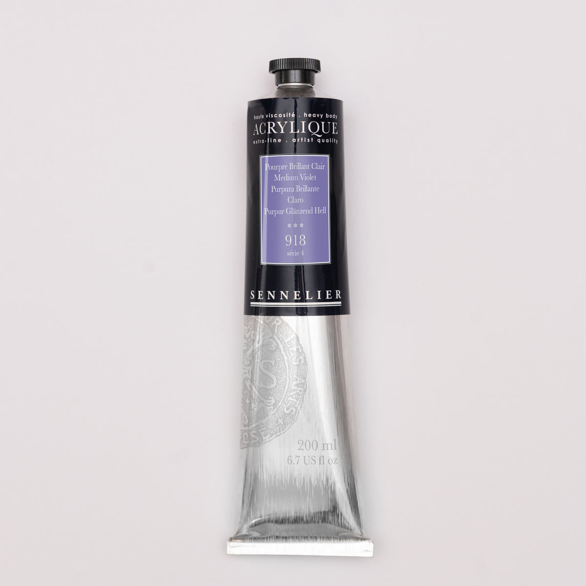Sennelier Artist Acrylic 200ml – Medium Violet 918