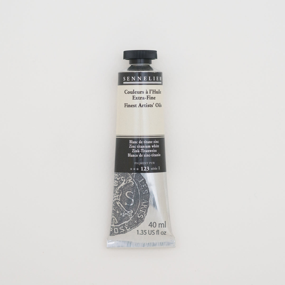 Sennelier Artist Extra-Fine Oil Colour 40ml – Zinc/Titanium White 123
