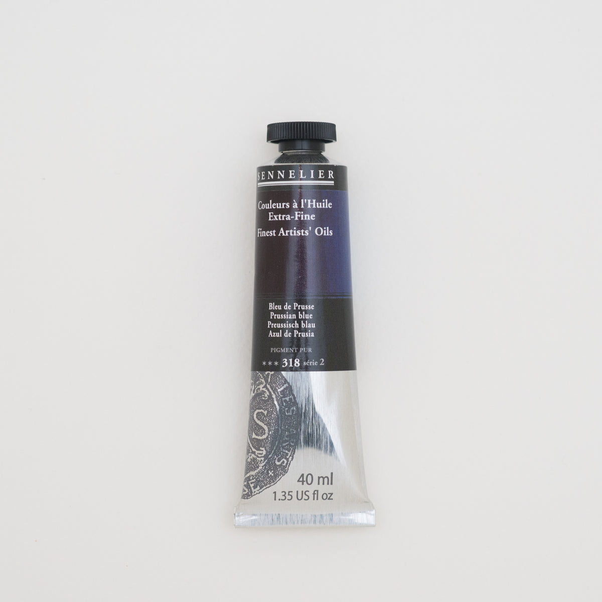 Sennelier Artist Extra-Fine Oil Colour 40ml – Prussian Blue 318