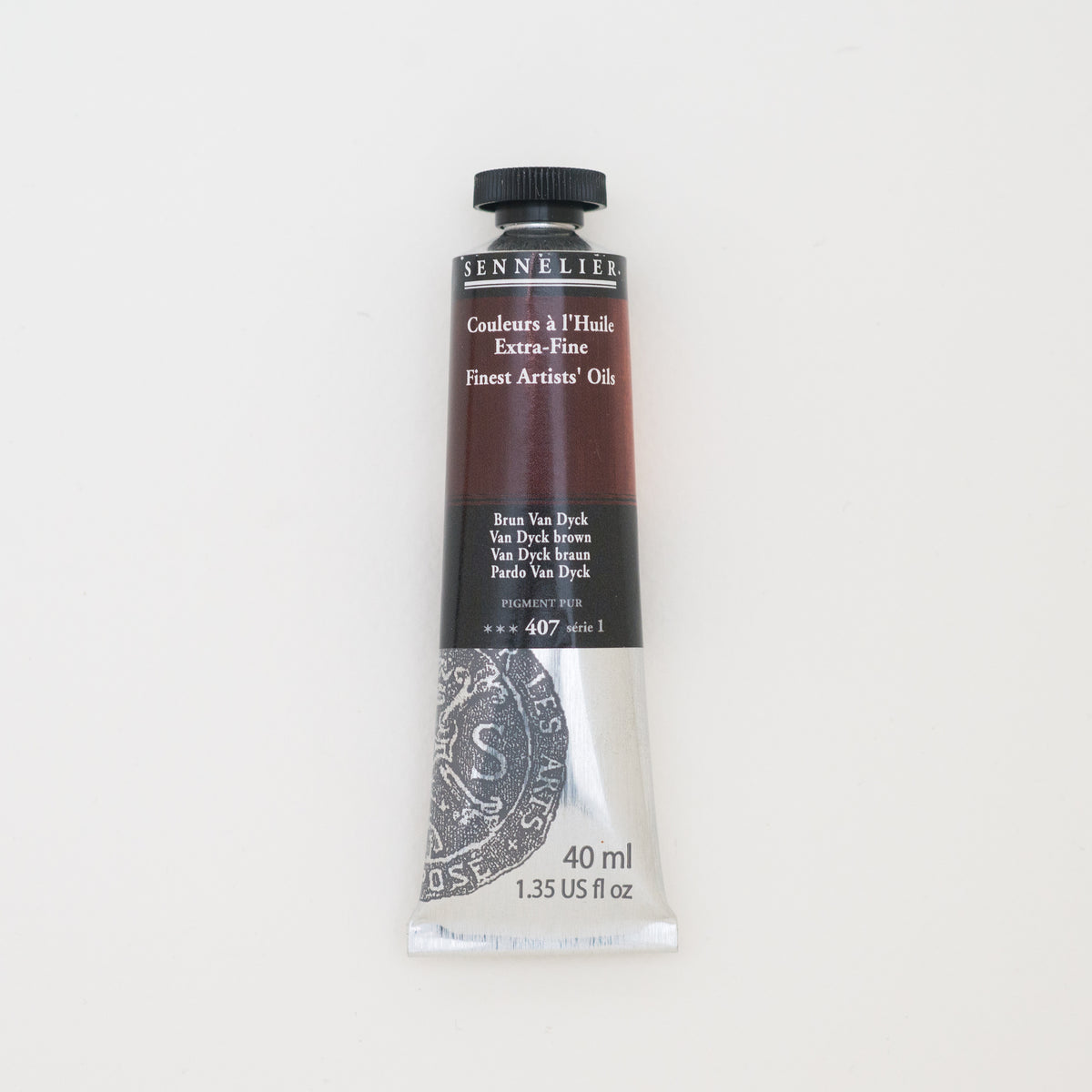 Sennelier Artist Extra-Fine Oil Colour 40ml – Van Dyck Brown 407