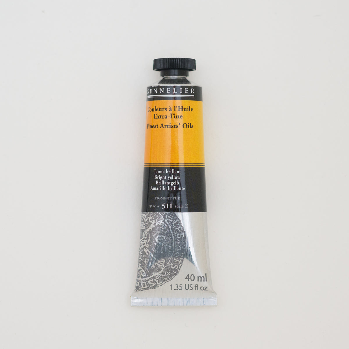 Sennelier Artist Extra-Fine Oil Colour 40ml – Brilliant Yellow 511