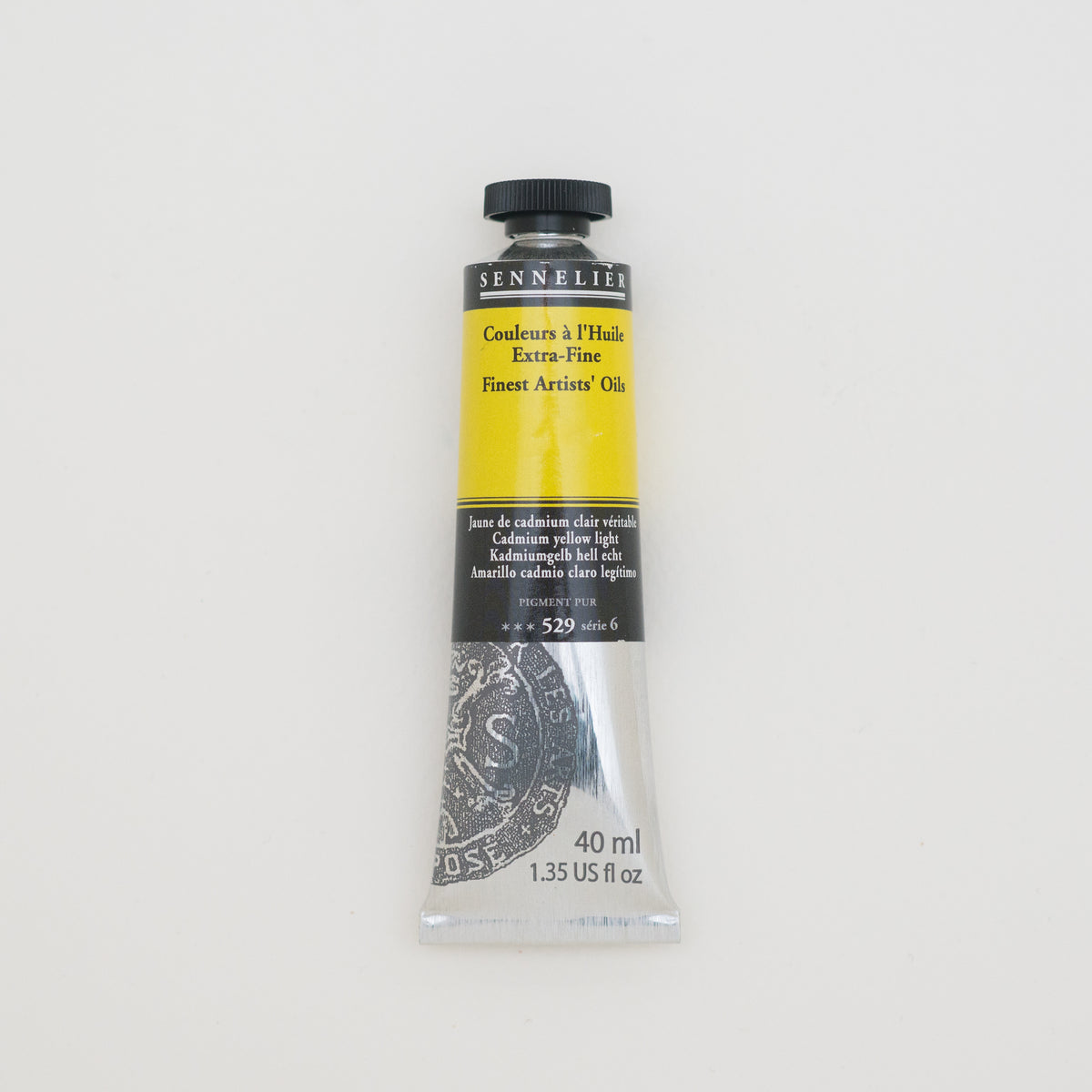 Sennelier Artist Extra-Fine Oil Colour 40ml – Cadmium Yellow Light 529