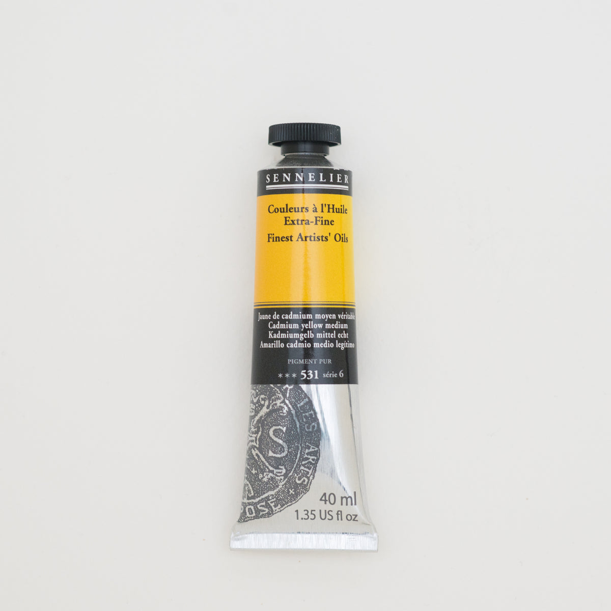 Sennelier Artist Extra-Fine Oil Colour 40ml – Cadmium Yellow Medium 531