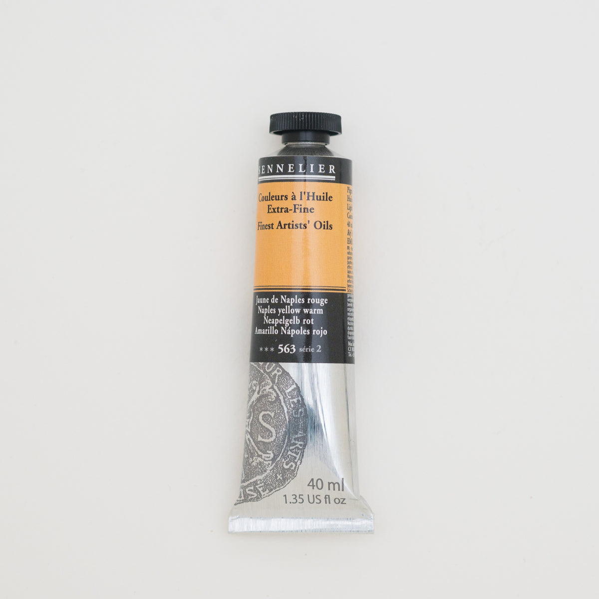 Sennelier Artist Extra-Fine Oil Colour 40ml – Naples Yellow Warm 563