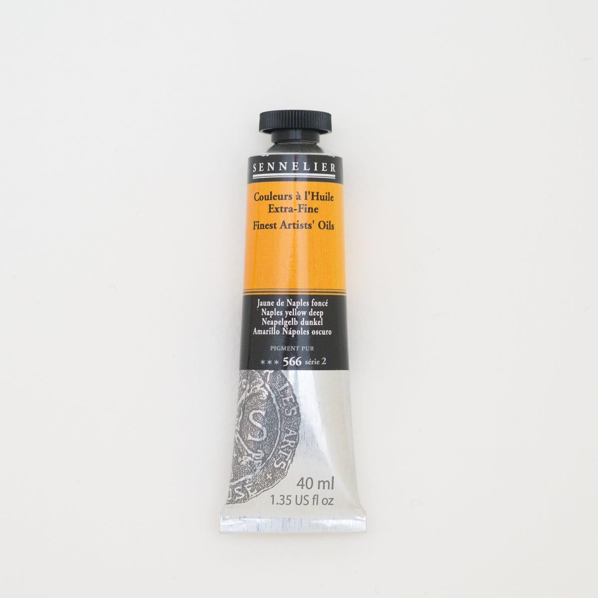 Sennelier Artist Extra-Fine Oil Colour 40ml – Naples Yellow Deep 566