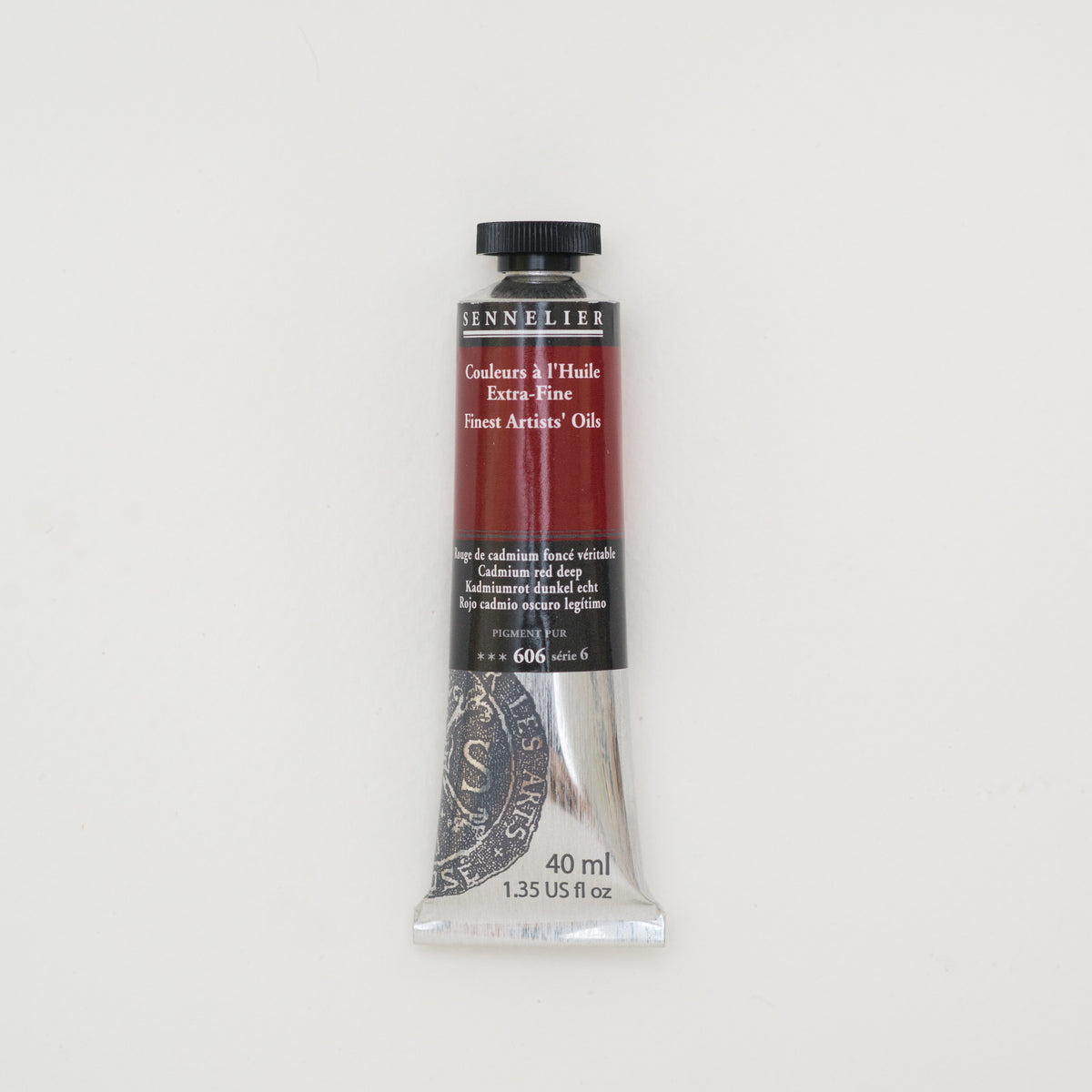 Sennelier Artist Extra-Fine Oil Colour 40ml – Cadmium Red Deep 606