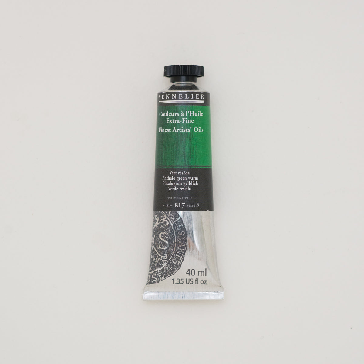 Sennelier Artist Extra-Fine Oil Colour 40ml – Phthalo Green Warm 817