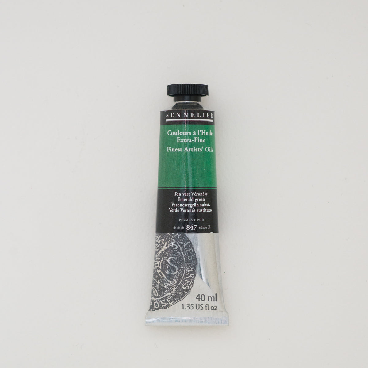 Sennelier Artist Extra-Fine Oil Colour 40ml – Emerald Green Hue 847