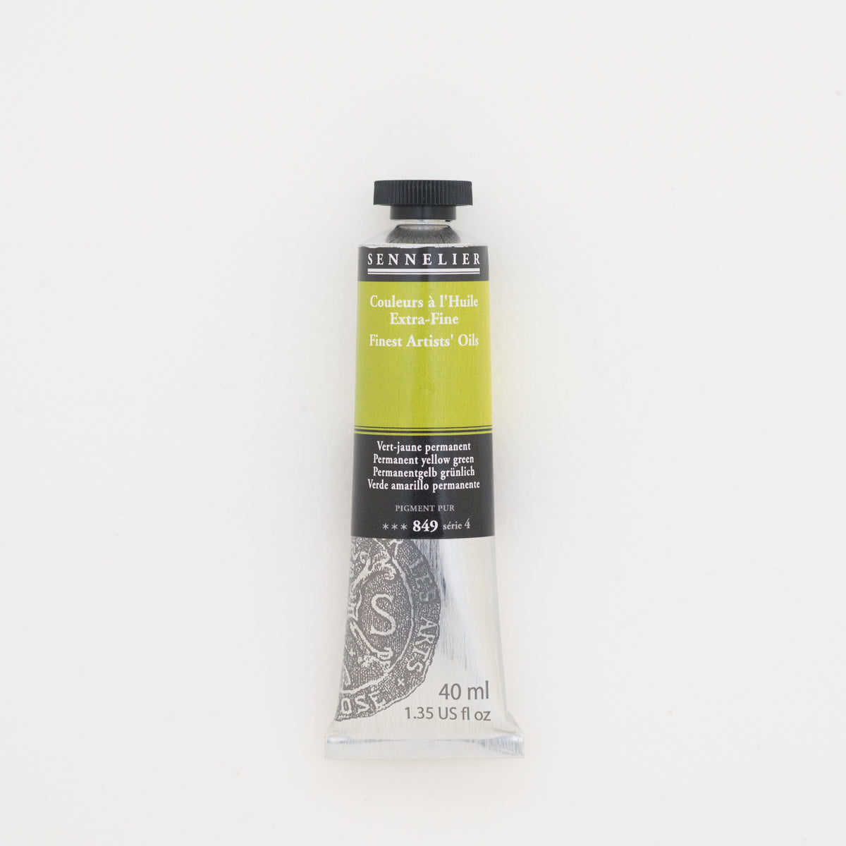 Sennelier Artist Extra-Fine Oil Colour 40ml – Permanent Yellow Green 849