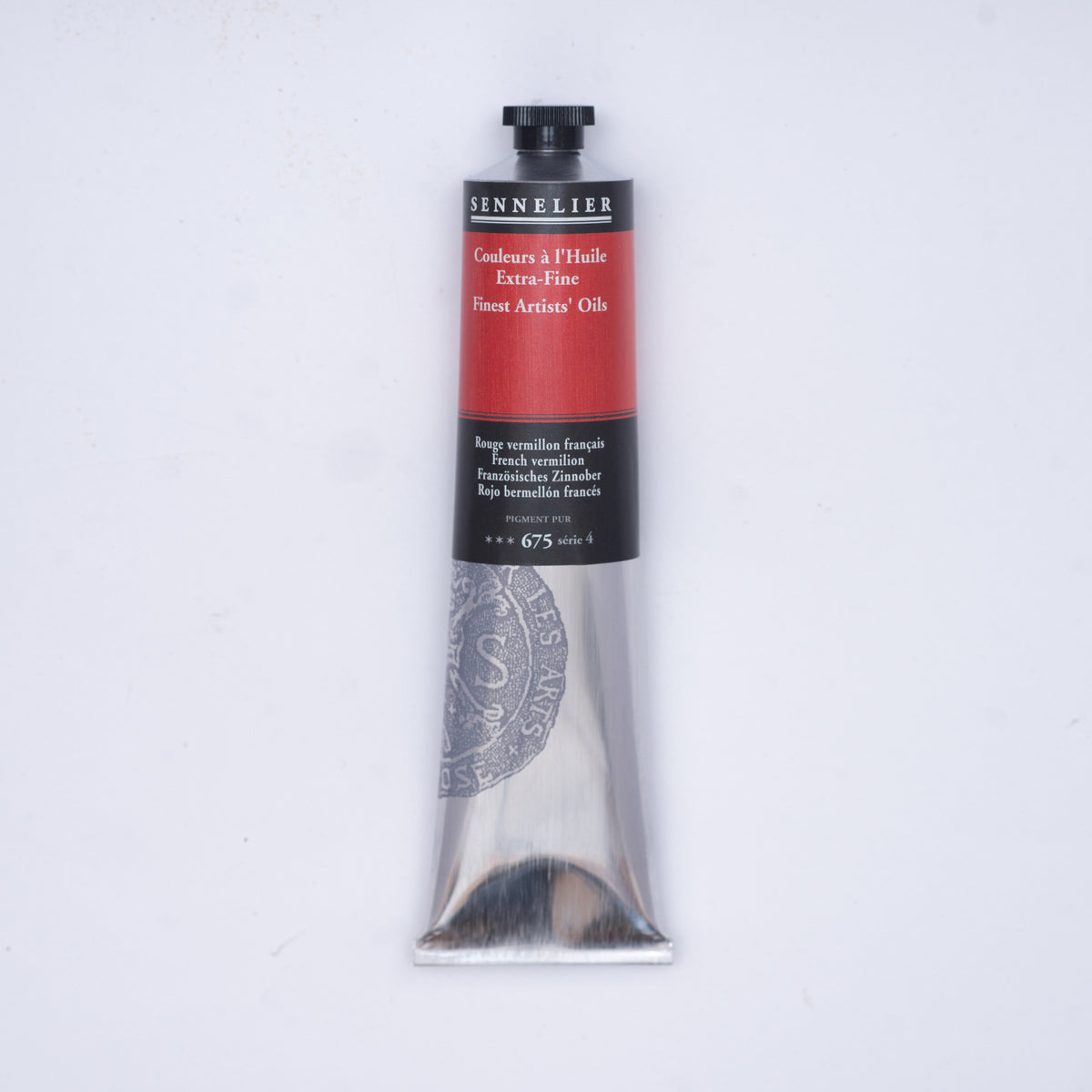 Sennelier Artist Extra-Fine Oil Colour 200ml – French Vermilion 675