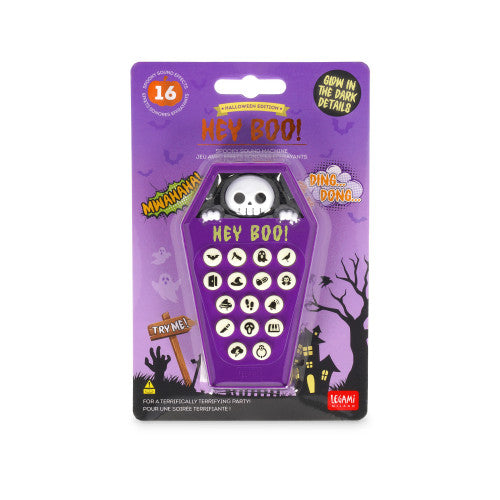 New Legami Halloween 26 - Hey Boo! - Spooky Sound Machine - Coffin