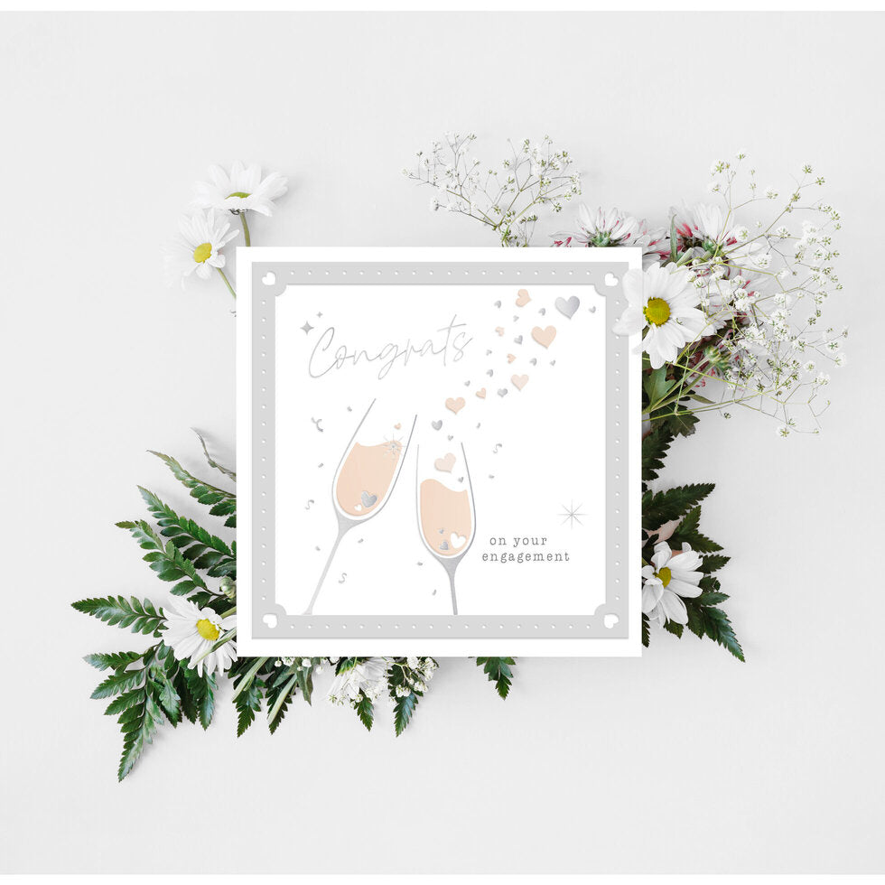 Solitude Engagement Greetings Card by Heyyy