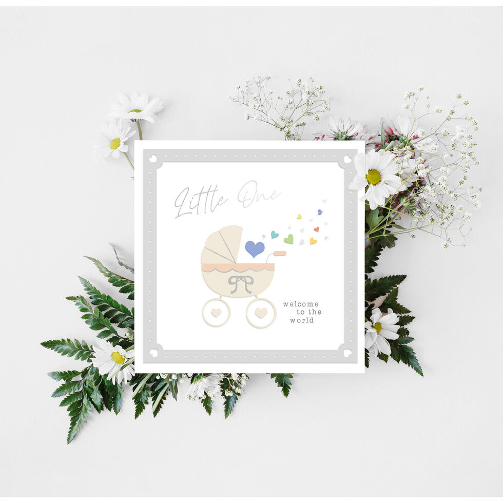 Solitude New Baby Greetings Card by Heyyy
