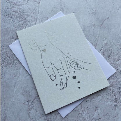 Sendtiments Little One New Baby Mini Greetings Card by Heyyy