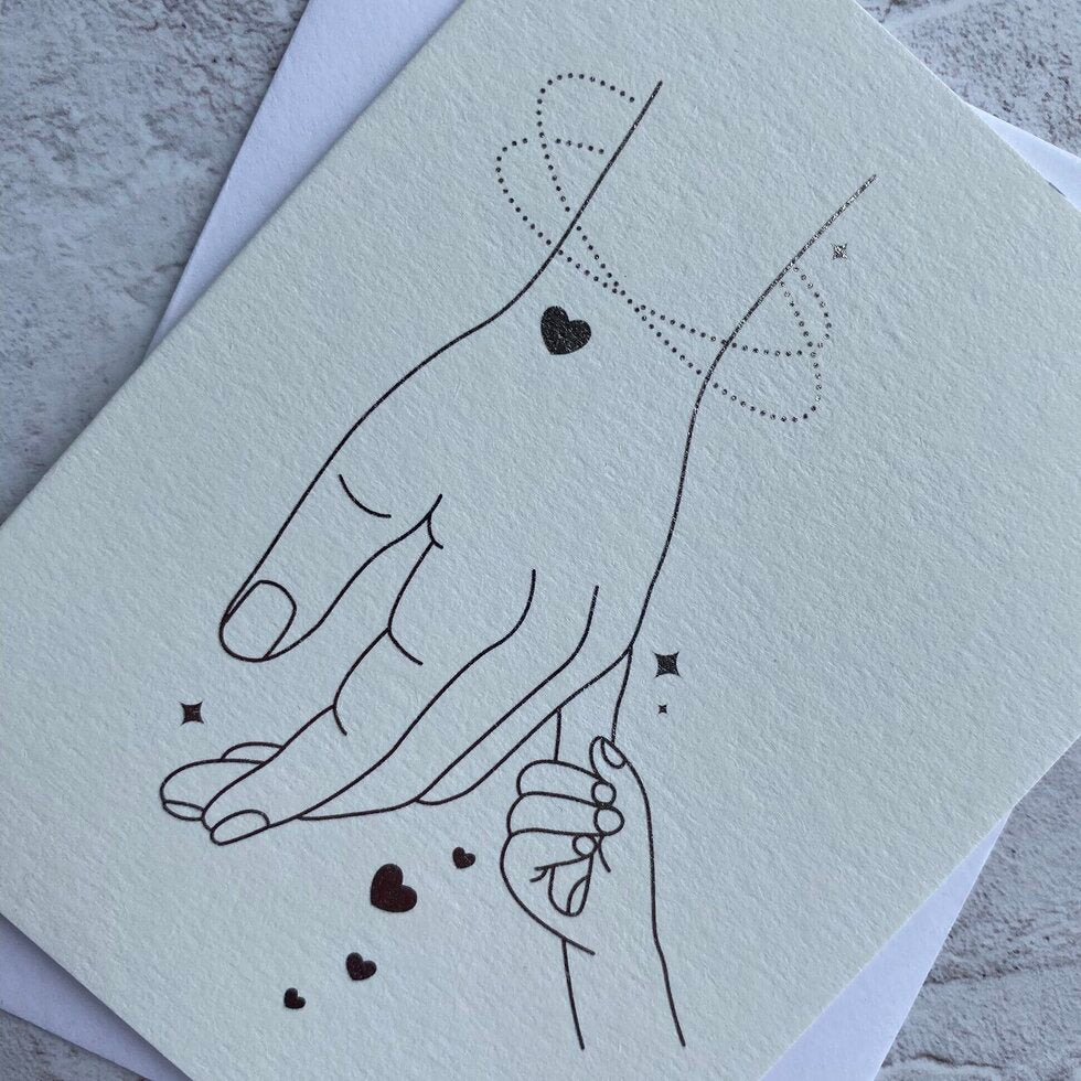 Sendtiments Little One New Baby Mini Greetings Card by Heyyy