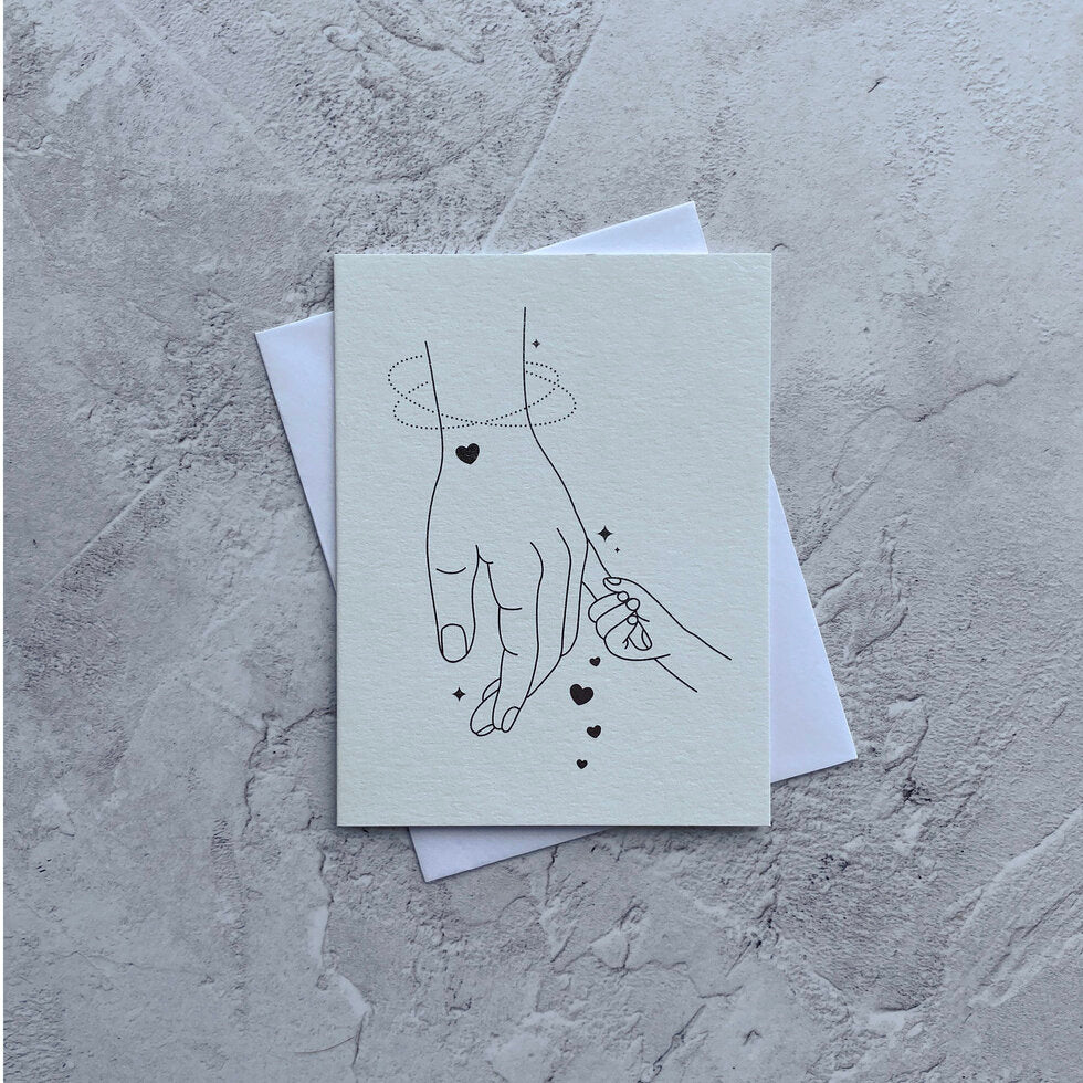Sendtiments Little One New Baby Mini Greetings Card by Heyyy
