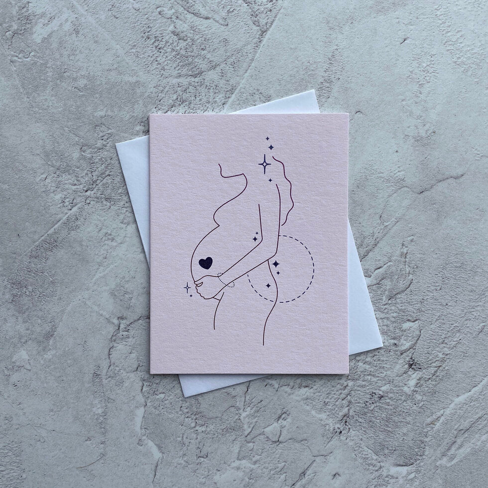 Sendtiments Mum to Be Mini Greetings Card by Heyyy