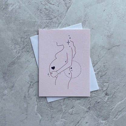 Sendtiments Mum to Be Mini Greetings Card by Heyyy