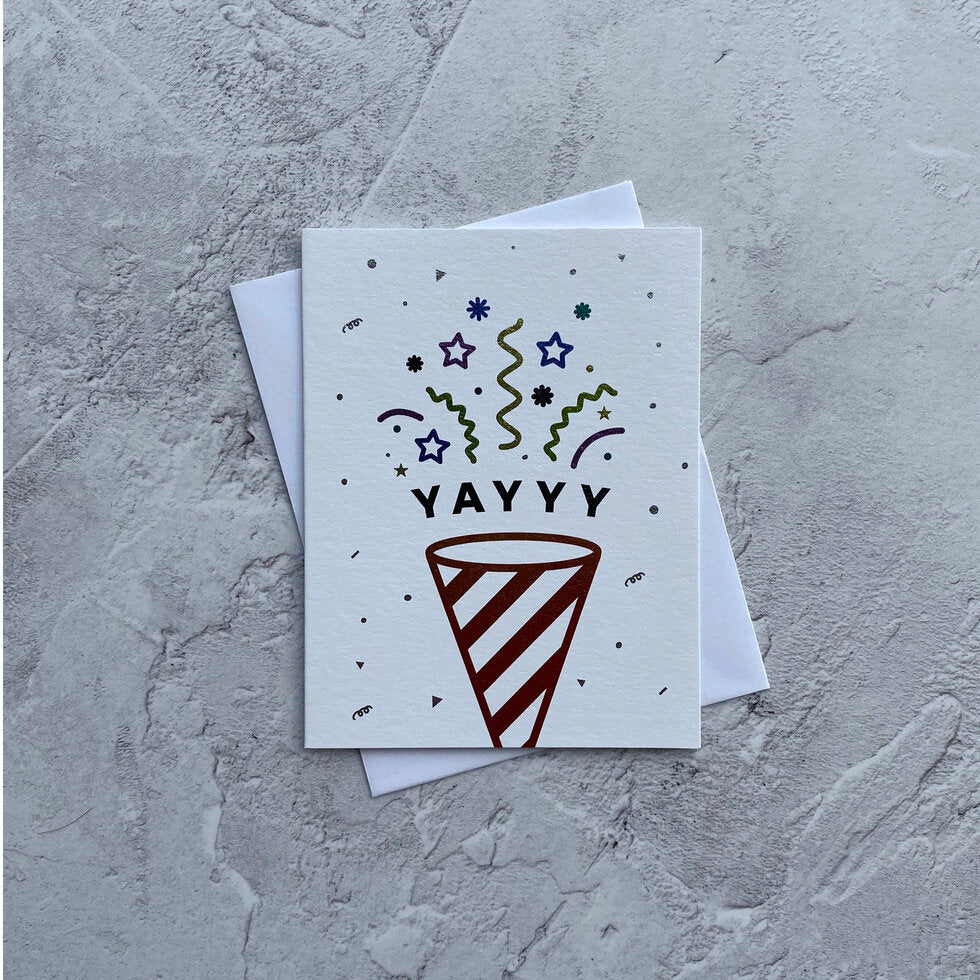 Sendtiments YAY! Mini Greetings Card by Heyyy