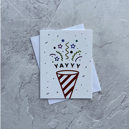Sendtiments YAY! Mini Greetings Card by Heyyy