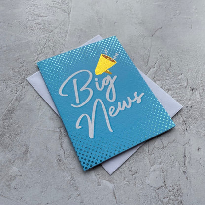Sendtiments Big News Mini Greetings Card by Heyyy
