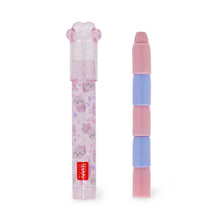 Legami Stackable Erasers - Meow Kitty - Blackberry Scent