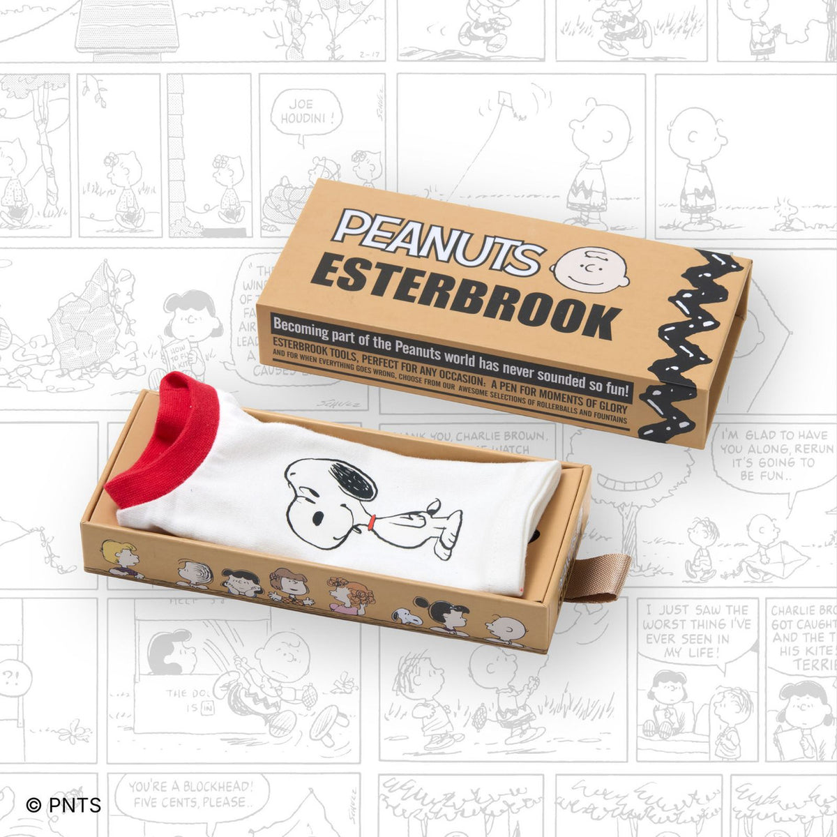 Estie Snoopy pen packaging