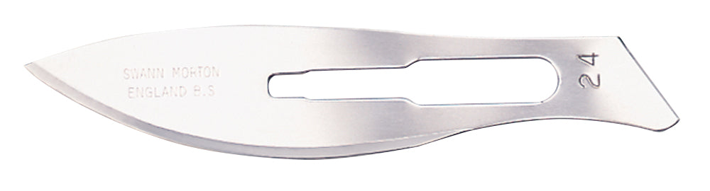Swann-Morton Scalpel Blades No. 24 – Pack of 5