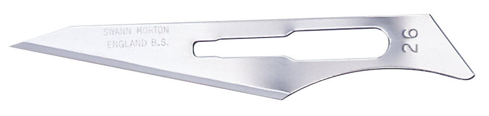 Swann-Morton Scalpel Blades No. 26 – Pack of 5